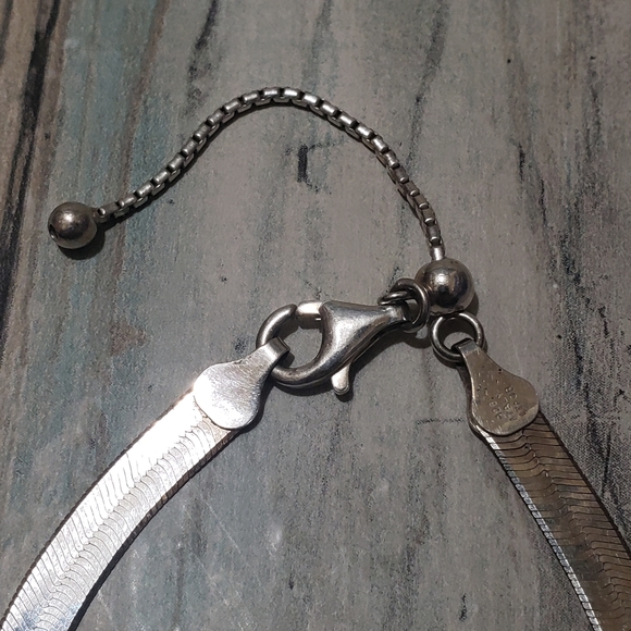 Itaor 925 Italy Two Tones Bracelet. - Picture 4 of 9